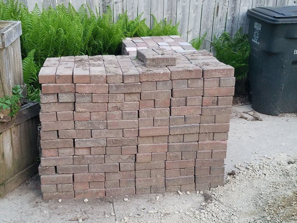 Red 4x8 landscape pavers for sale