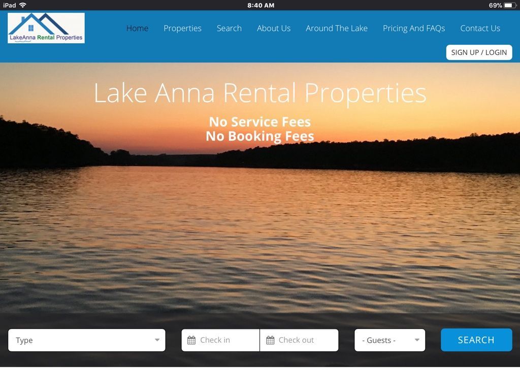 Waterfront Lake Anna Vacation Rental Home Sleeps 10 w Private Dock