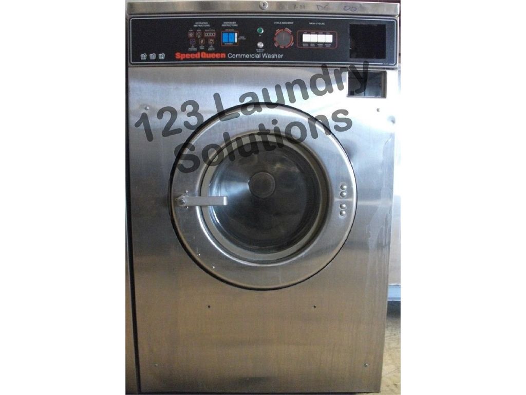 For Sale Speed Queen Front Load Washer 208-240v Stainless Steel SC35MD2YU40001 Used
