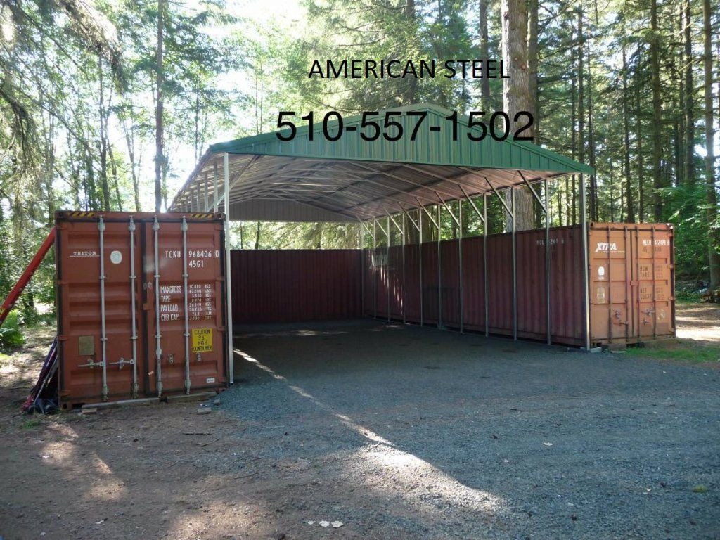 All Metal Shops Garages Barns Tractor covers RV covers