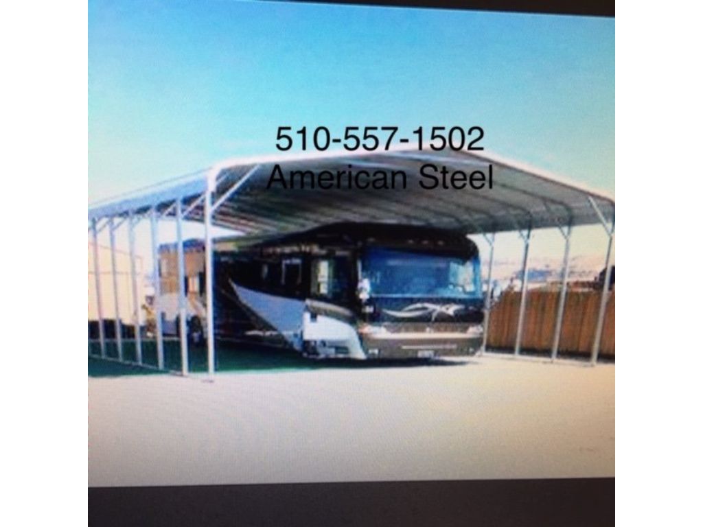 All Metal Shops Garages Barns Tractor covers RV covers