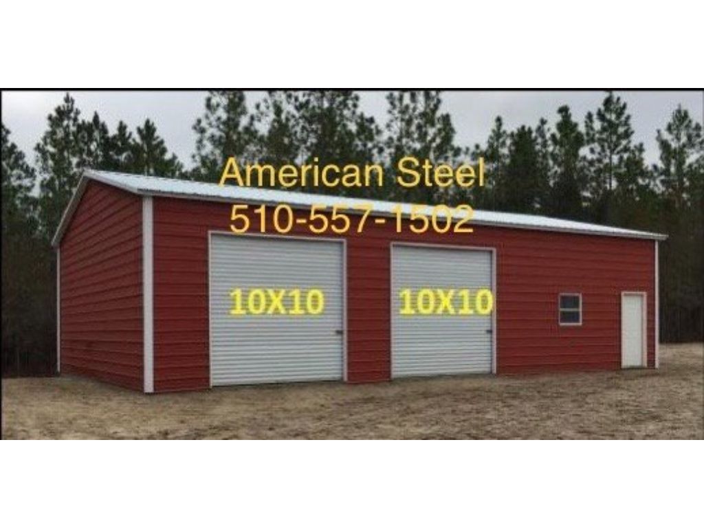 GARAGES BARNS SHOPS RV BOAT TRACTOR COVERS