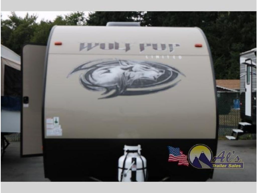 New 2018 Forest River RV Cherokee Wolf Pup 16FQ-Travel Trailer