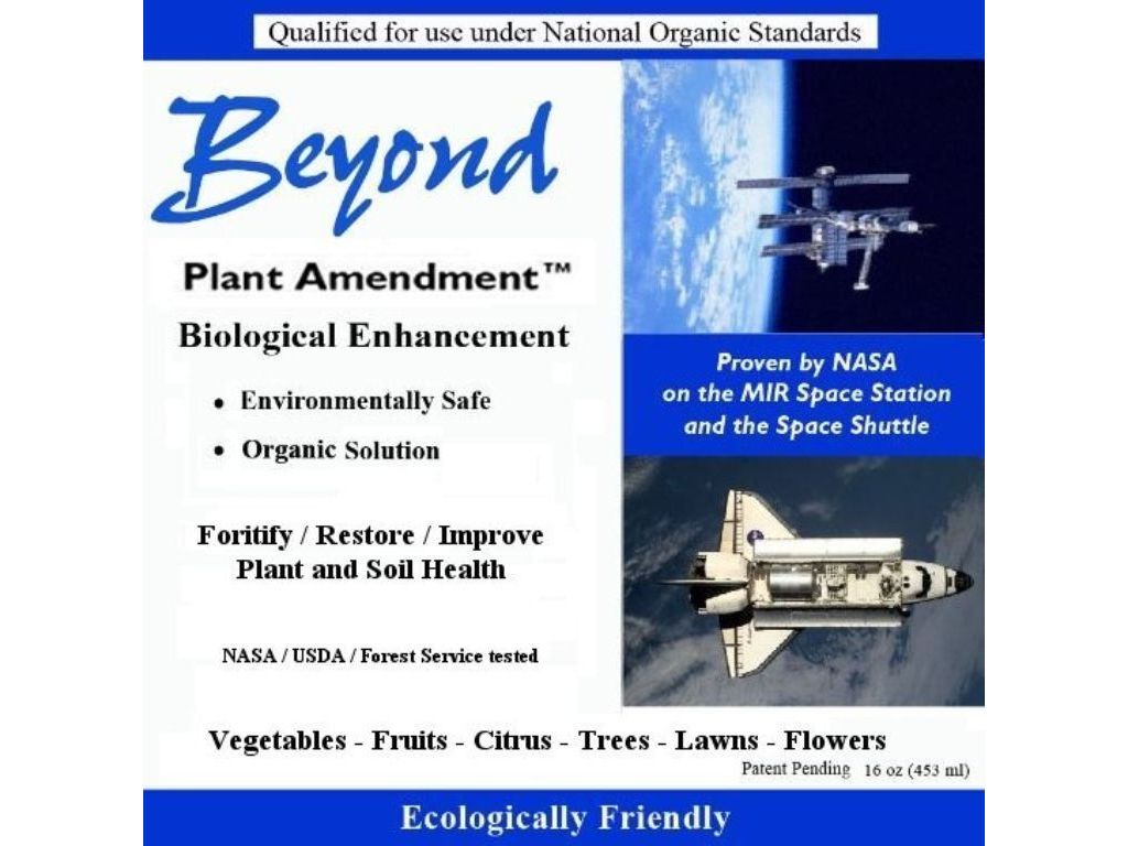 Save TREES fight Climate Change with BEYOND Plant Amendment™  Earth friendly -  treat plants & trees