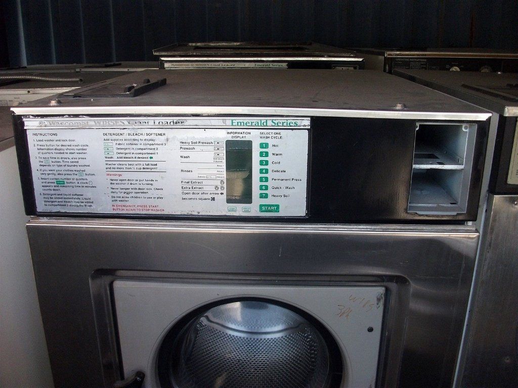 For Sale Wascomat W-185 ES 3ph 50lb