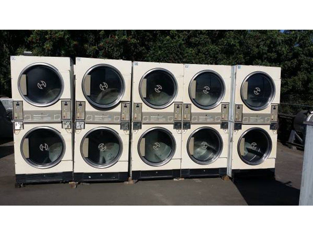 High Quality Speed Queen Stack Dryer 30LB Almond finish