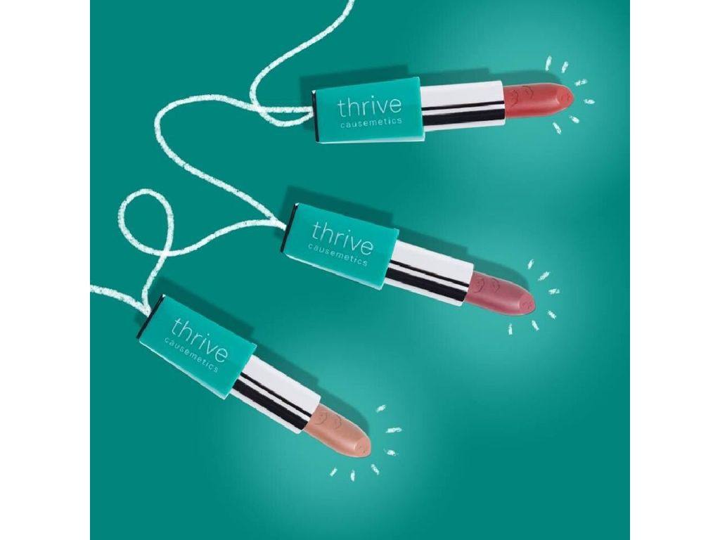 Creamy and Colorful Liquid Matte Lipstick by Thrive Causemetics
