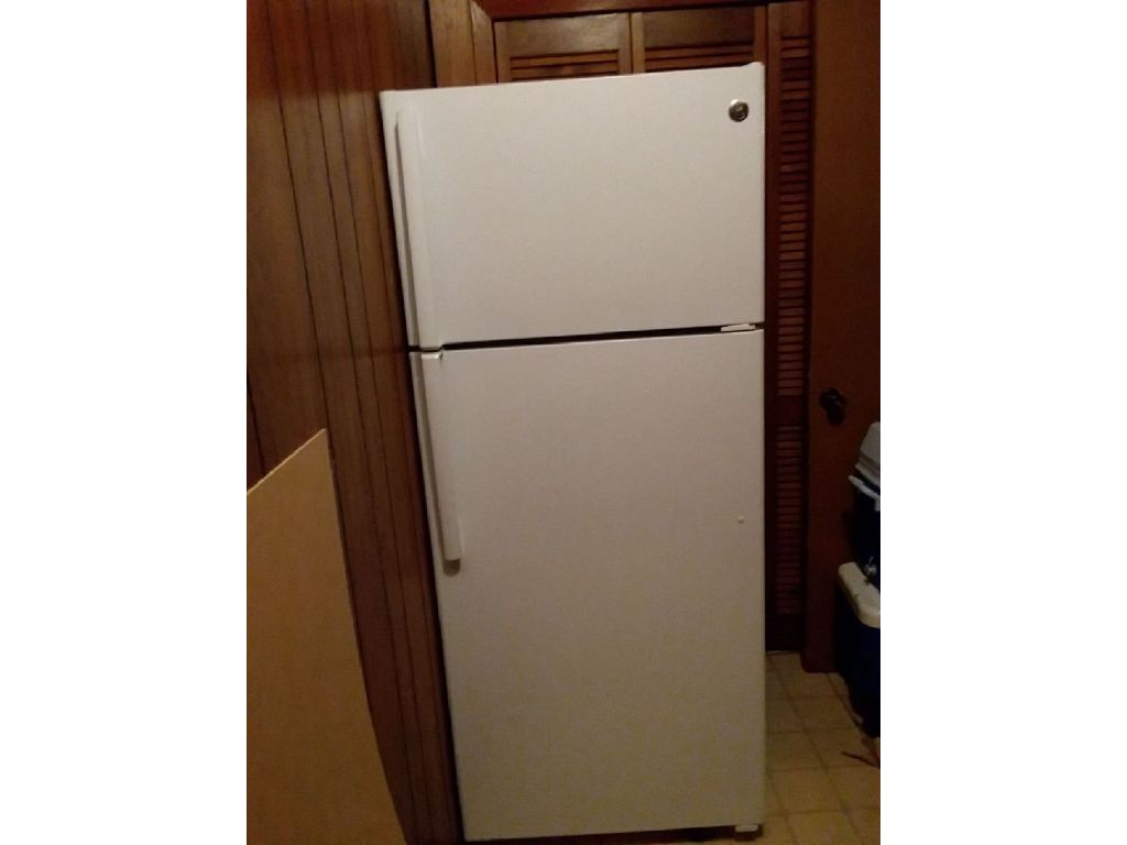 GE® ENERGY STAR® 17.5 Cu. Ft. Top-Freezer Refrigerator GTE18GTHWW