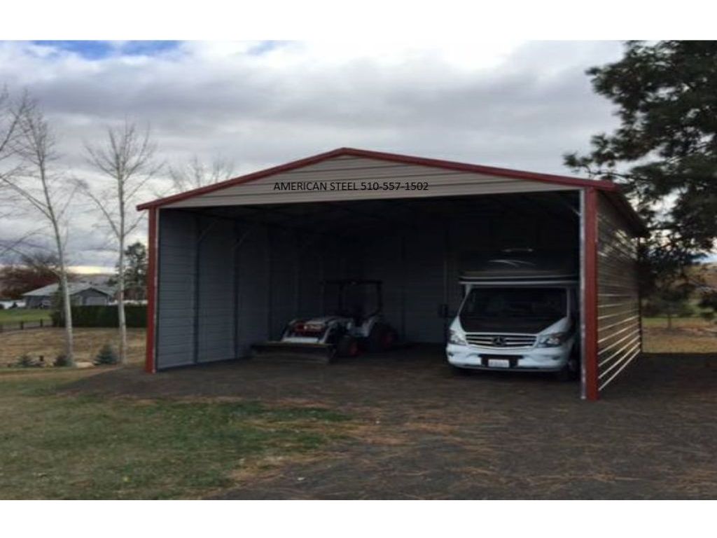 GARAGES BARNS SHOPS RV BOAT TRACTOR COVERS