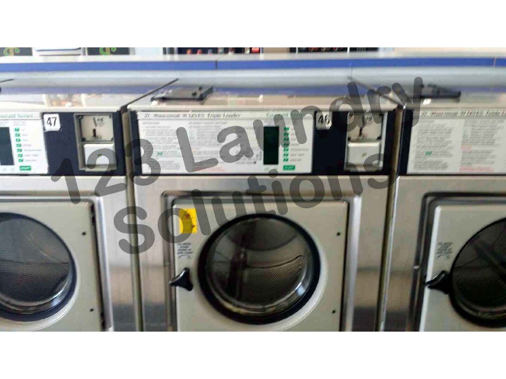 Coin Operated Wascomat Front Load Washer W125 ES 220v 60Hz 3PH USED