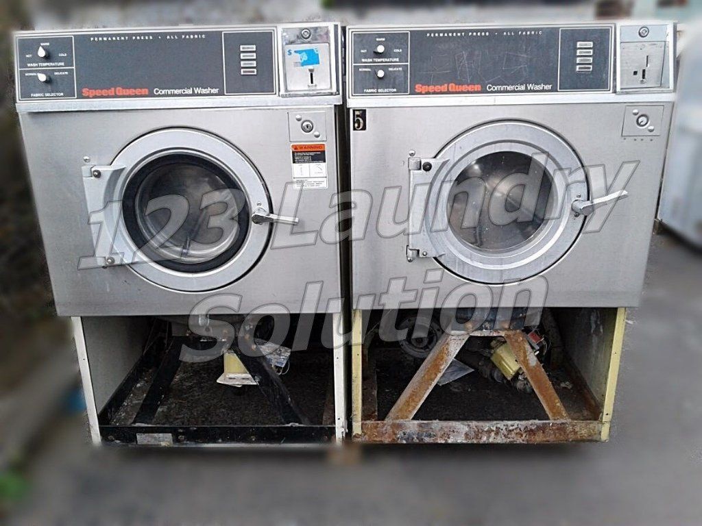 For Sale Speed Queen Front Load Washer Super II | 20 25LB Capacity Stainless Steel AS-IS