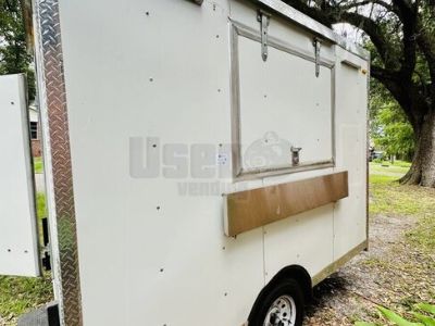 2023 8' x 10' Kitchen Food Trailer with Fire Suppression System | Concession Trailer