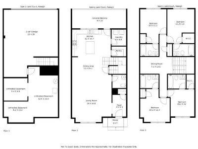 4 Bedroom 4.5BA 2200 ft Apartment For Rent in Raleigh, NC
