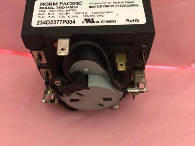 OEM  General Electric Dryer Timer  Part #234D2377P004