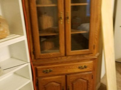 Corner China Hutch
