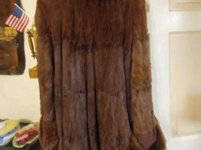 Muskrat Fur Coat