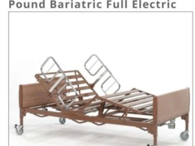 Invacare bariatric hospital bed