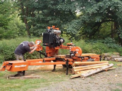 STOLEN! 2017 portable WOOD-MIZER sawmill LT40HDD35W