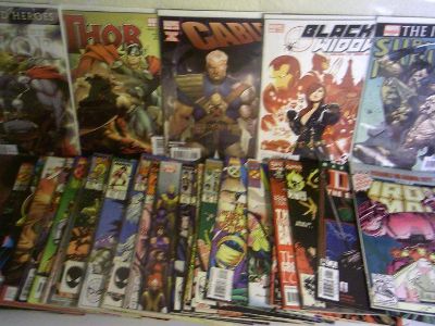 BULK MARVEL TITLES Lot (A) *(50 Reading Grade Comics!)