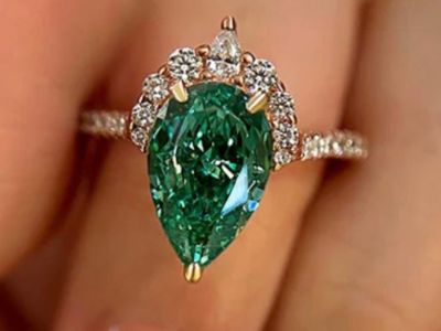 New!  Tourmaline & Lab Diamond Rings!  All Sizes!  Layaway!