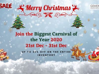 Gemexi Biggest Christmas Carnival Sale - 21 TO 31 Dec 2020