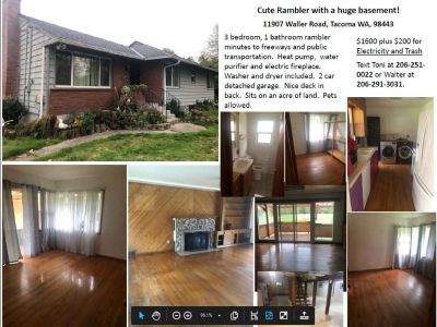 3 Bd 1bath home for rent