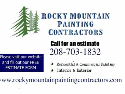 Rocky Mountain Painting Contractors  - Click Or Call to schedule Estimate