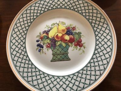 Villeroy and Boch service for 12 brand new dishes...BASKET PATTERN
