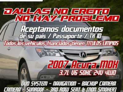 2007 Acura MDX Tech Package with Rear DVD System