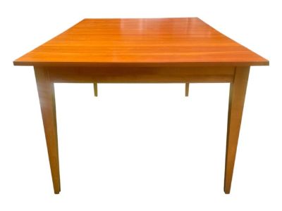 Vintage Ethan Allen Shaker Style Cherry Farmhouse Harvest Dining Table