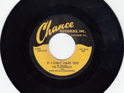 FLAMINGOS ~ If I Can't Have You*Mint-45 !
