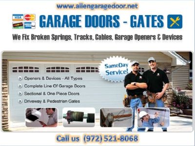 24/7 Residential Garage Door Installation ($25.95) Allen|Dallas,75071, TX