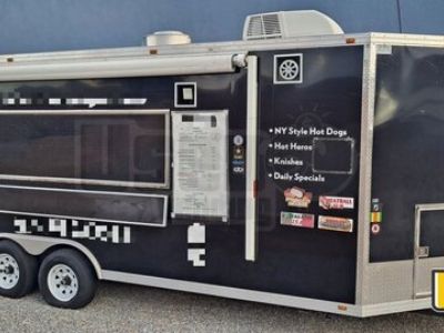 2020 8.5' x 24' Commercial Kitchen Food Vending Trailer with Bathroom