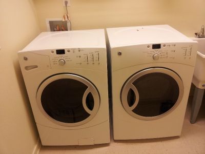 GE Front Load Washer & (Gas) Dryer