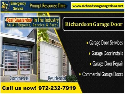 Commercial New Garage Door Installation - Starting $25.95 | Richardson Dallas, 75081 TX