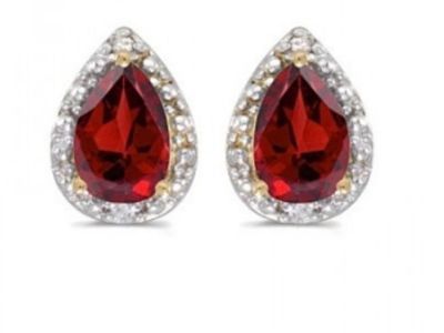 New!  1.52 Ct. Ruby & Diamond Earrings!  Layaway!