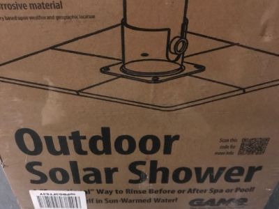 Outdoor Solar Shower - New in Box