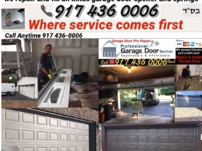 GARAGE DOOR REPAIR AND INSTALLATION SERVICE NY & LI