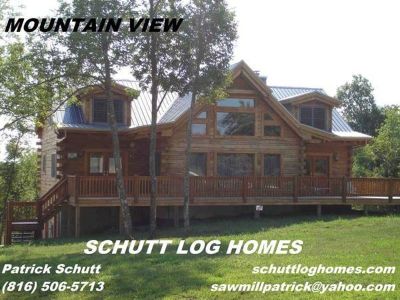 1280 sq ft Oak Log Home Kit