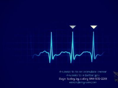 Interested in becoming an EKG Technician? Call us at E&S Academy and get certified within 4 weeks!