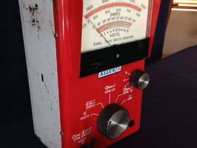 Allen Tachometer & Dwell & Volt  Meter - Vintage/ Classic