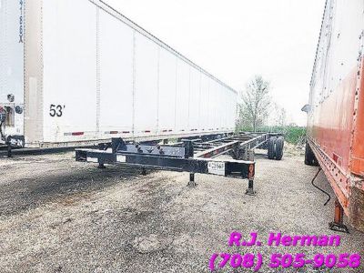 1995 Strick 40-45-48 Expandable Goose-Neck Trailer