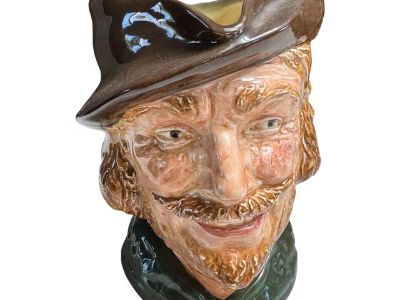 Vintage Royal Doulton “Robin Hood” Large Character Jug – Made in England, 1946