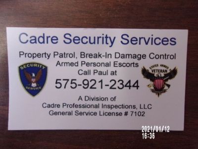 Cadre Security Service Co.