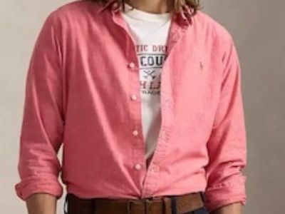 New!  Ralph Lauren Men’s Button Down Shirts!  Top Shirt in Photo!  Different Colors!  All Sizes!