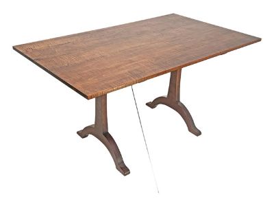 Artisanal Shaker Style Tiger Maple Dining Table by Gary Adriance, Massachusetts
