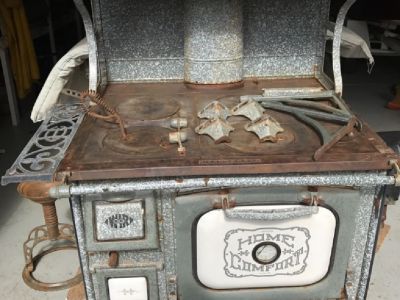 Antique cookstove