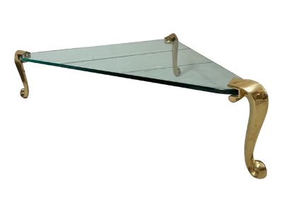 Vintage Chrome and Glass Coffee Table | Mid Century Modern | 1970s Living Room Furniture