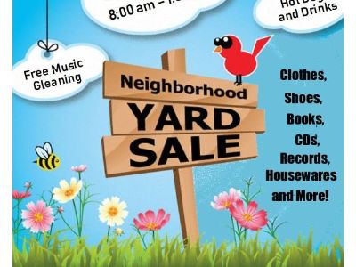 Community Yard Sale and Free Music Gleaning - Oregon Hill