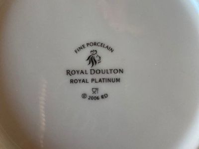 Royal Doulton Fine Porcelain- 2006 Royal Platinum Collection